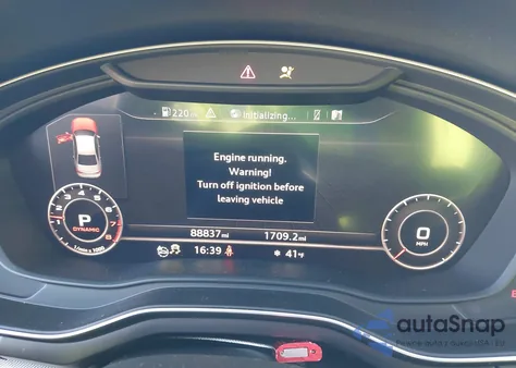 2017 Audi A4 2.0T Premium from USA, damaged, VIN WAUENAF46HN018697